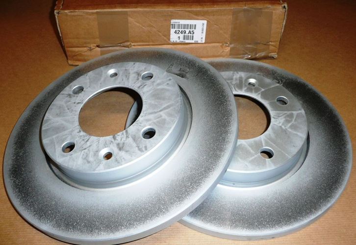 Tarcza hamulcowa komplet Citroen Xsara Peugeot 206 206+ przód