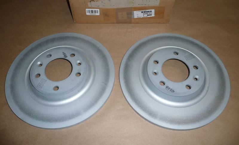 Tarcza hamulcowa komplet Peugeot 407 Peugeot 508 Peugeot 607 tył