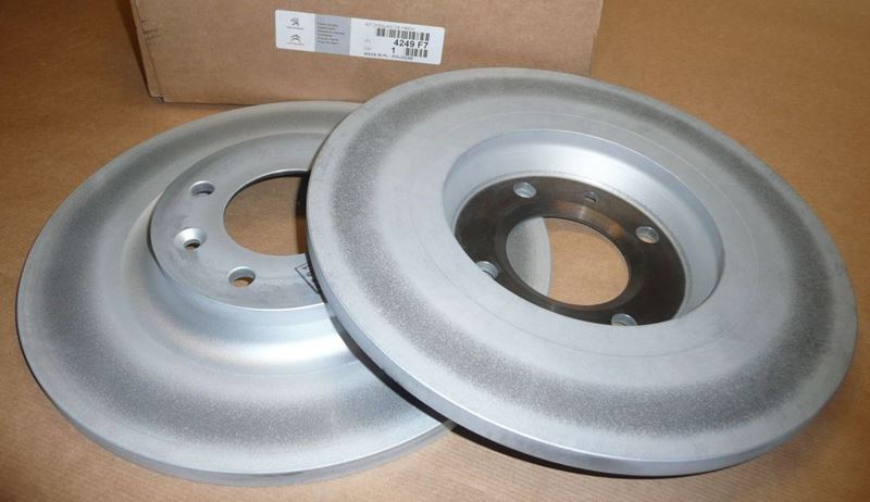 Tarcza hamulcowa komplet Citroen C4 DS4 Peugeot 308 Peugeot 3008 tył