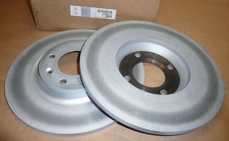 Tarcza hamulcowa komplet Citroen C4 DS4 Peugeot 308 Peugeot 3008 tył