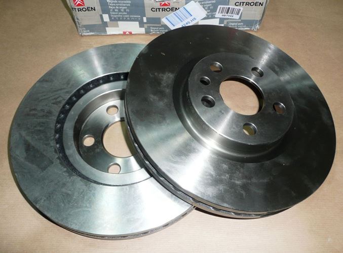 Tarcza hamulcowa Citroen C8 Peugeot 807 Peugeot Expert przód