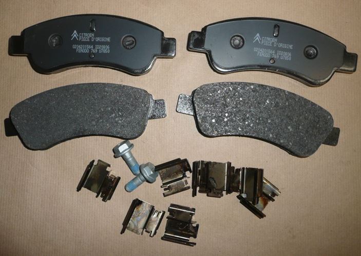 Klocki hamulcowe Citroen Berlingo Citroen C2 Peugeot 207 208 przód