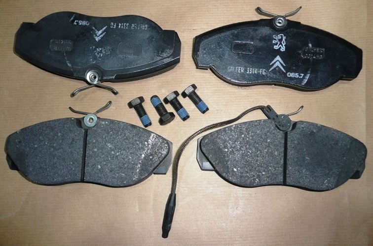 Klocki hamulcowe Citroen Jumper 1.9 D TD 2.5 D Girling