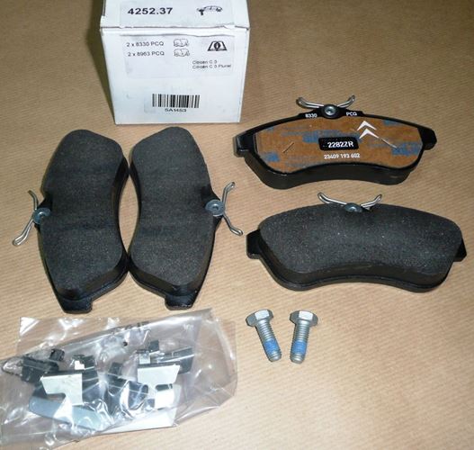 Klocki hamulcowe Citroen C2 Citroen C3 przód