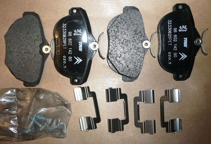 Klocki hamulcowe Citroen C6 tył