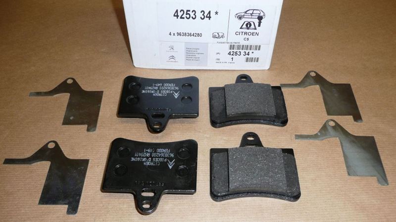 Klocki hamulcowe Citroen C5 Citroen C5 II tył