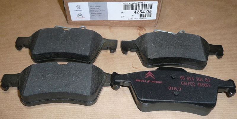 Klocki hamulcowe Citroen C5 III Renault Laguna III tył