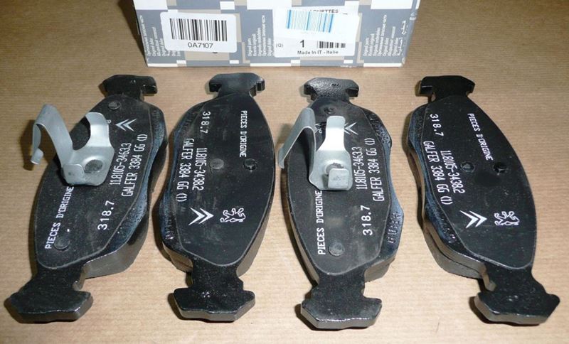 Klocki hamulcowe Citroen Xsara Peugeot 306 przód