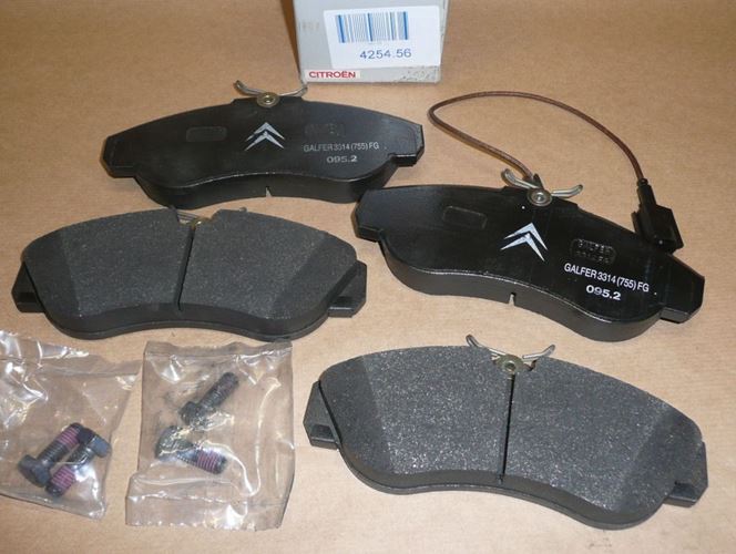 Klocki hamulcowe Citroen Jumper Peugeot Boxer przód