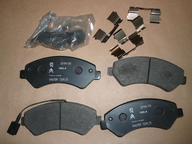 Klocki hamulcowe Citroen Jumper Peugeot Boxer 05> 300 mm