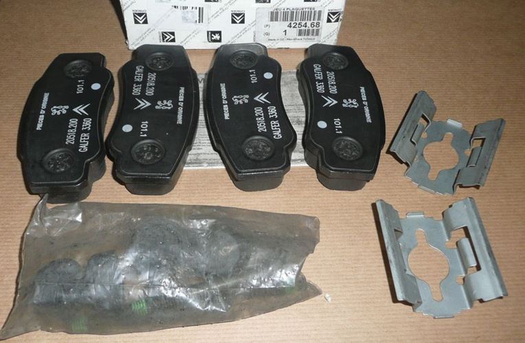 Klocki hamulcowe Citroen Jumper 2.0 2.2 Hdi tył