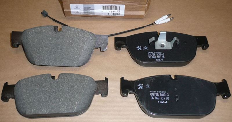 Klocki hamulcowe Citroen C5 III Citroen C6 DS4 DS5 Peugeot 308 przód