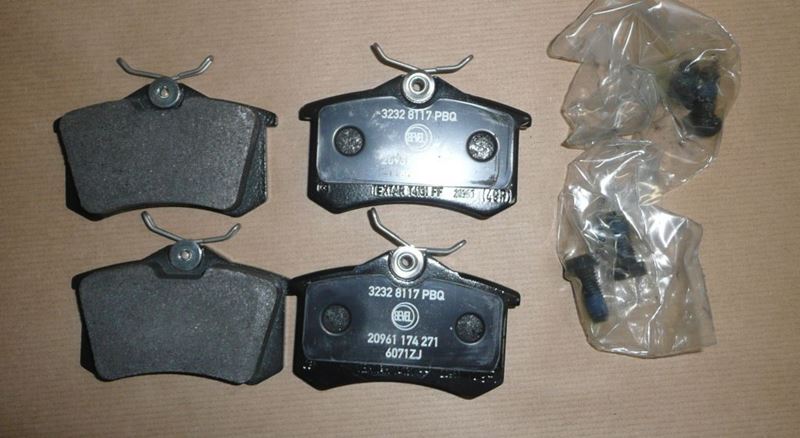 Klocki hamulcowe Citroen C3 Citroen C3 Picasso DS3 Peugeot 207 tył
