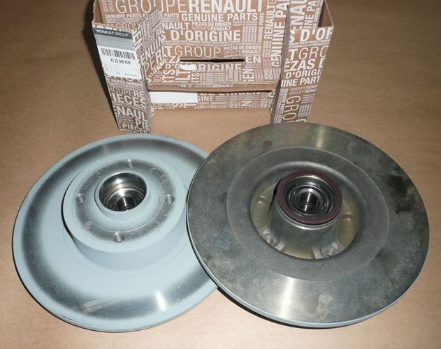 Tarcza hamulcowa komplet Renault Megane II Kombi tył