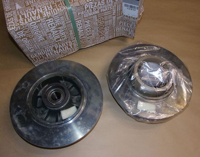 Tarcza hamulcowa Renault Megane III tył