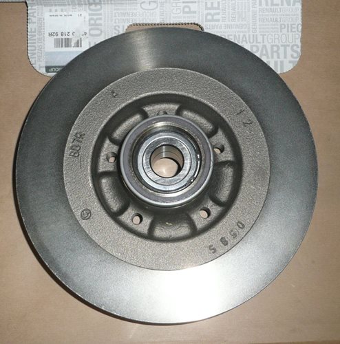Tarcza hamulcowa Renault Scenic III tył