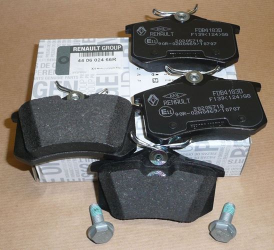 Klocki hamulcowe Renault Clio III Megane I II tył