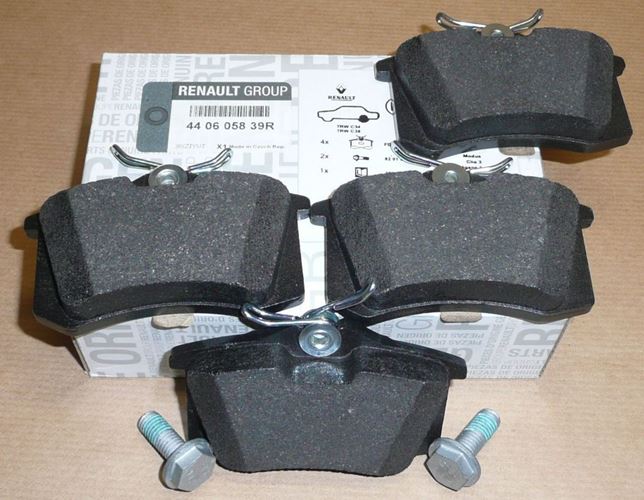 Klocki hamulcowe Renault Clio III Fluence tył