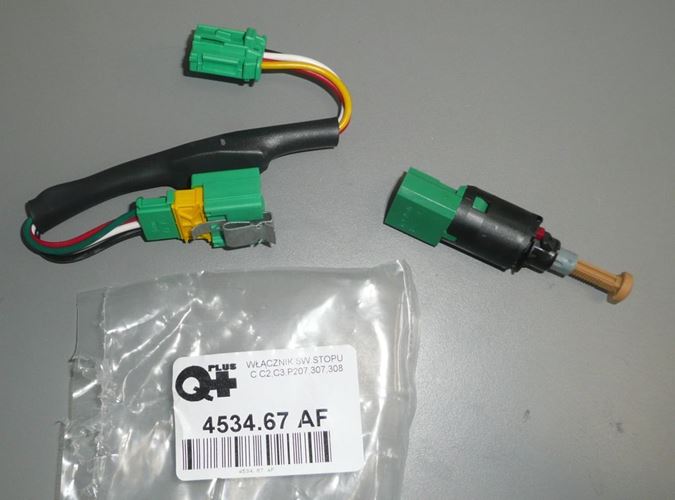 Włącznik świateł stopu Citroen C2 C3 Peugeot 207 307 308