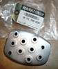 Guma pedału sprzęgła Renault Laguna III aluminium