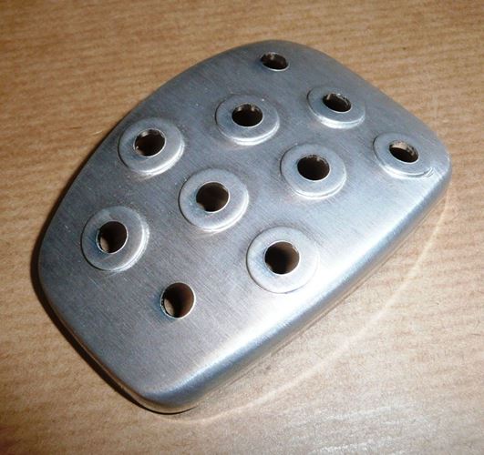 Guma pedału sprzęgła Renault Laguna III aluminium
