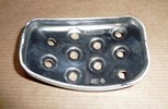 Guma pedału sprzęgła Renault Laguna III aluminium