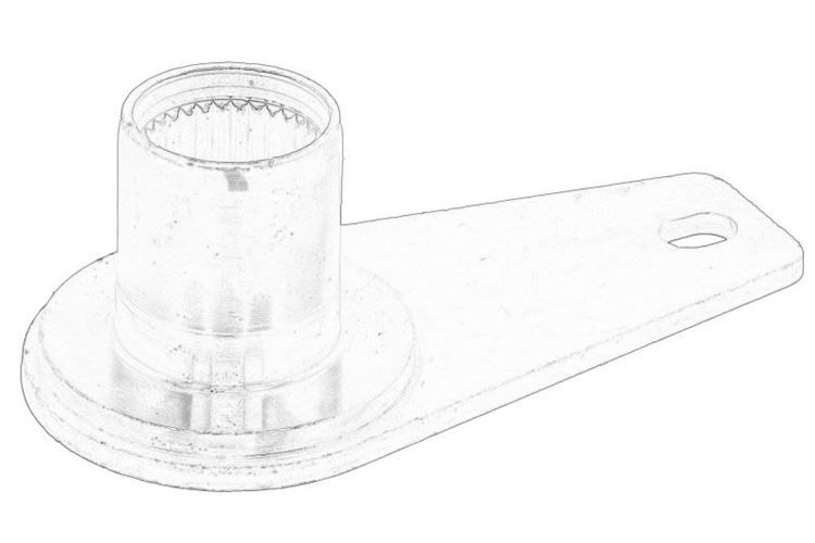 Wspornik belki zawieszenia CITROEN AX, SAXO  PEUGEOT 106 I, 106 II, 206, 206+ 07.86-