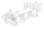 Chłodnica EGR Oryginał Opel Astra J 1.6 CDTi