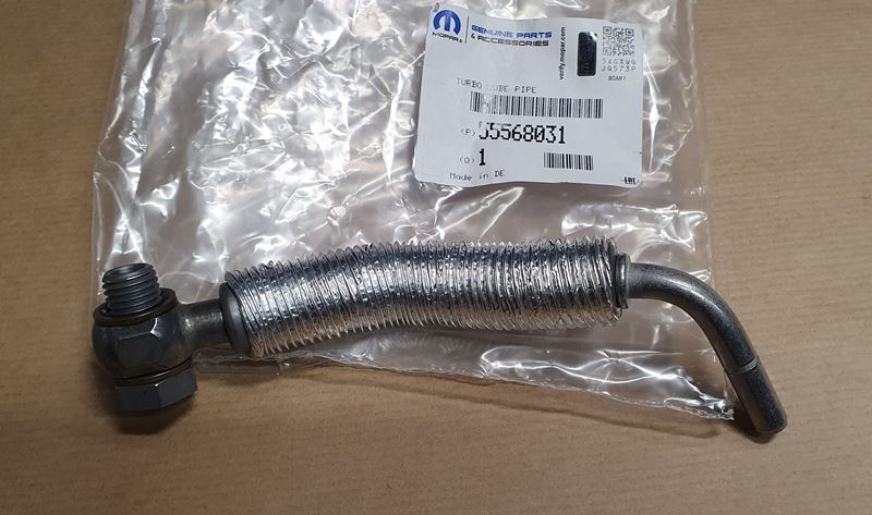 Przewód olejowy turbo Oryginał Opel Adam Astra J