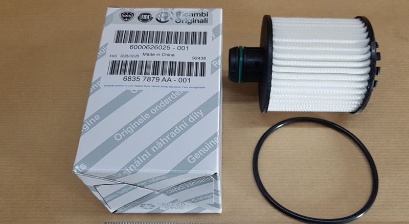 Filtr Oleju Oryginał Fiat 500 Panda 1.3 JTD