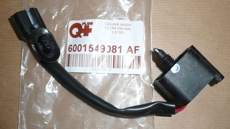 Czujnik wody filtra paliwa 1.5 Dci
