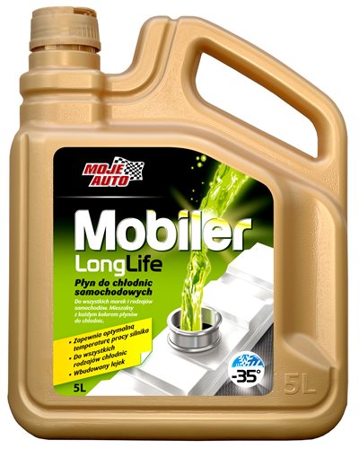 PLYN DO CHLODNIC MOBILER 5L 4SZT ZIELONY
