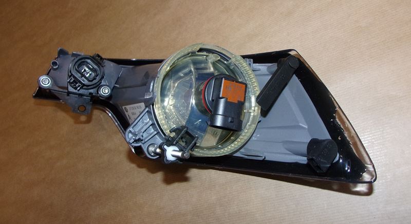 Lampa przeciwmgłowa Citroen C5 III prawa