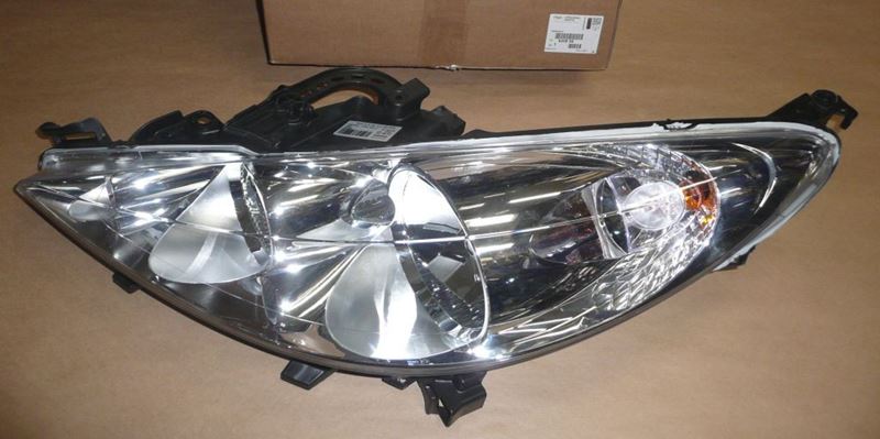 Reflektor Peugeot 207 lewy