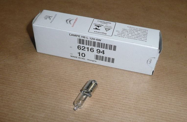 Żarówka 12V 6W Citroen C4 Picasso C5 II