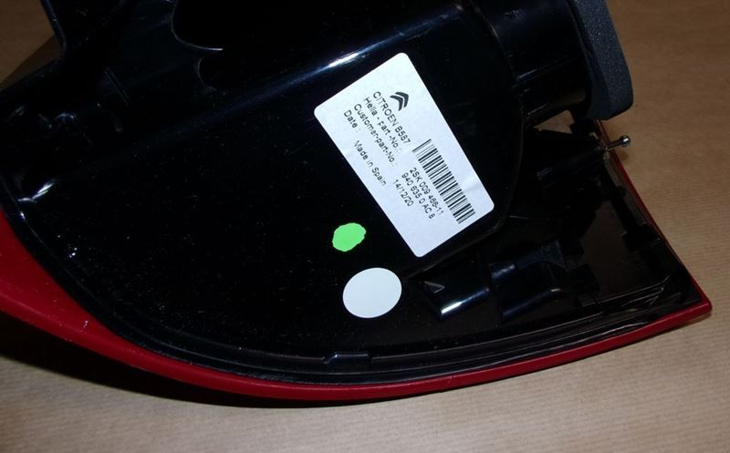Lampa tylna Citroen C4 Picasso lewa