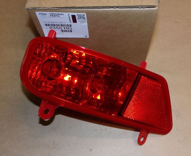 Lampa przeciwmgłowa Peugeot 3008 I tył lewa