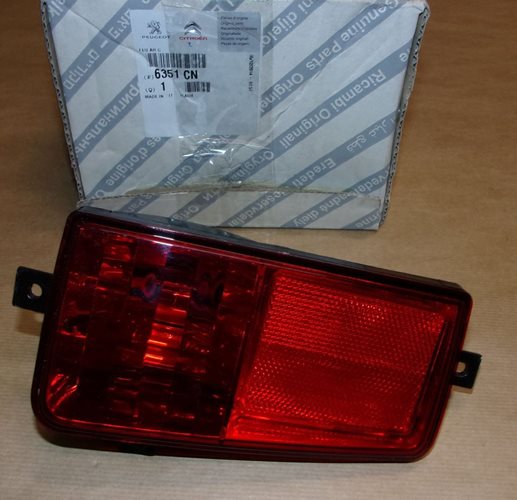 Lampa przeciwmgłowa Citroen Jumper III lewa tył