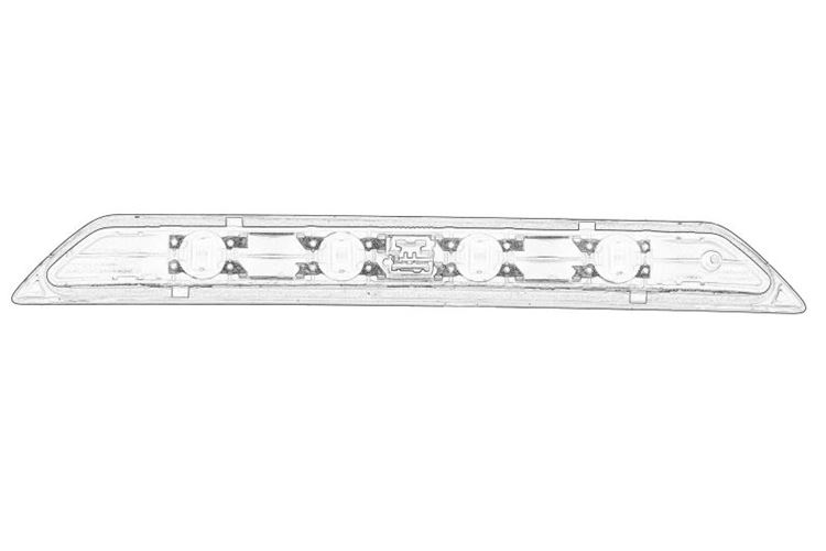 Lampa stopu Citroen C3