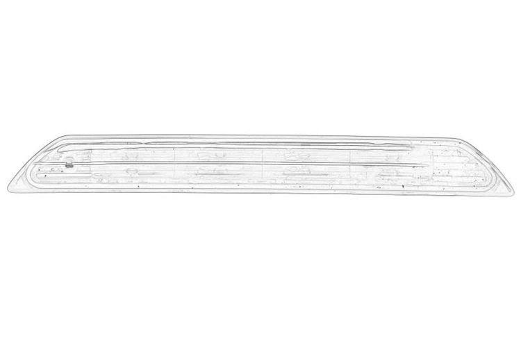 Lampa stopu Citroen C3