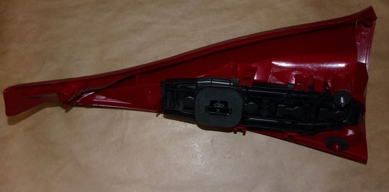 Lampa tylna Citroen C3 prawa