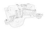 Silnik wycieraczek Citroen C5 III lewy 08-14