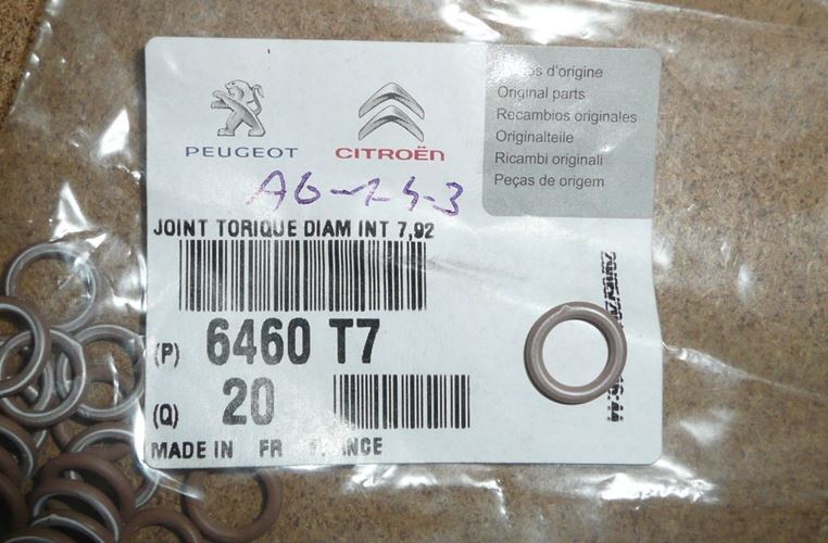 Oring przewodu klimatyzacji Citroen Berlingo
