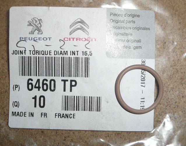 Oring przewodu klimatyzacji Peugeot Citroen