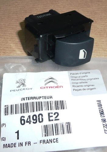 Przycisk podnoszenia i opuszczania szyb Citroen Berlingo III
