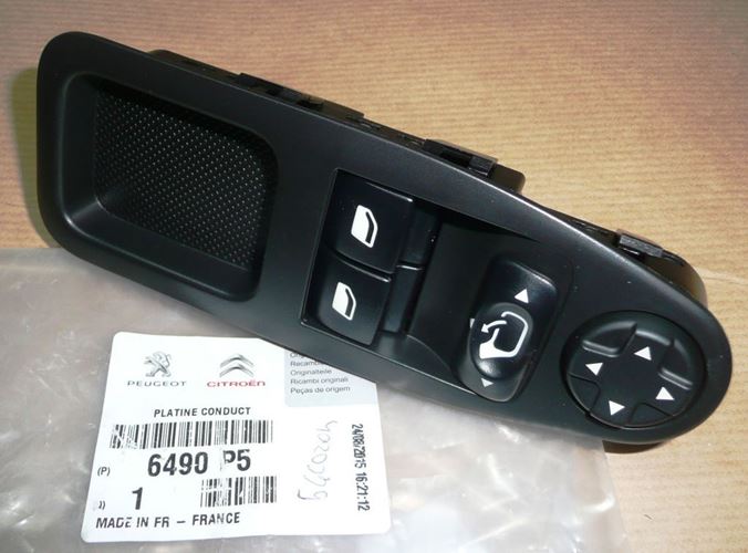Przycisk podnoszenia i opuszczania szyb Peugeot Expert III