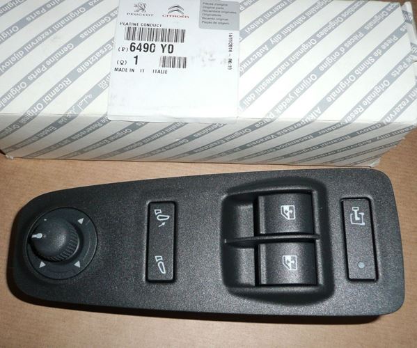 Przycisk podnoszenia i opuszczania szyb Citroen Jumper III
