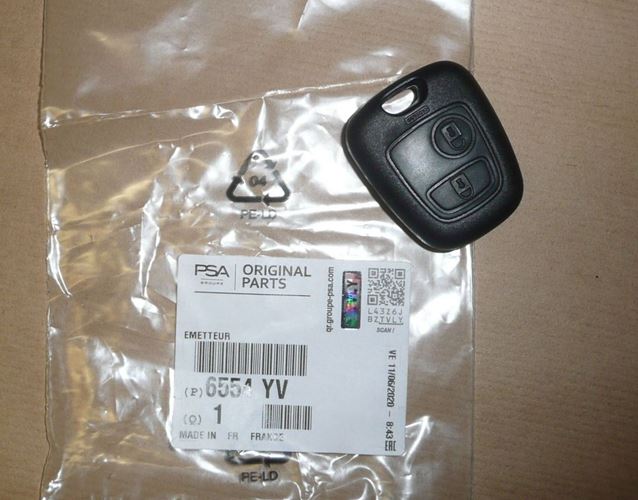 Kluczyk obudowa pilota Peugeot 206 206+