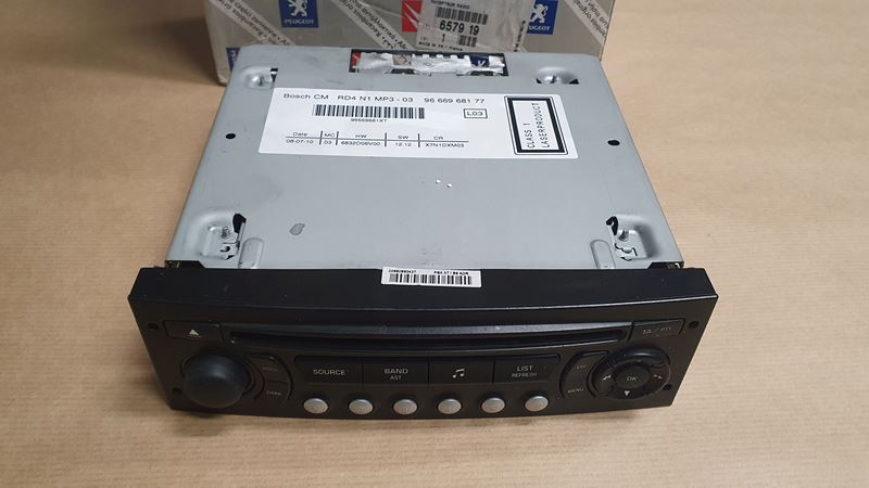 Radio Fabryczne Peugeot 1007