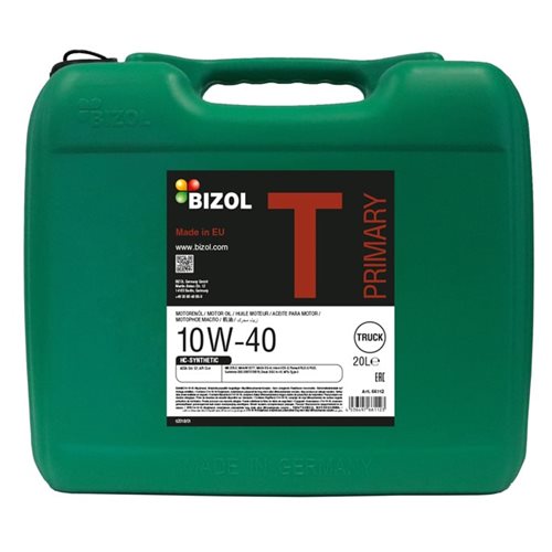 OLEJ BIZOL TRUCK PRIMARY 10W-40 20L